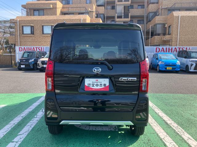 タントファンクロスターボ保証　新車保証・まごころ保証　１年間・走行距離無制限付き（東京都）の中古車