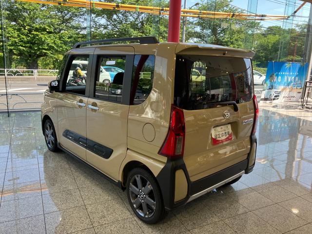 タントファンクロスターボリミテッド　届け出済み未使用車保証　新車保証・まごころ保証　１年間・走行距離無制限付き（東京都）の中古車