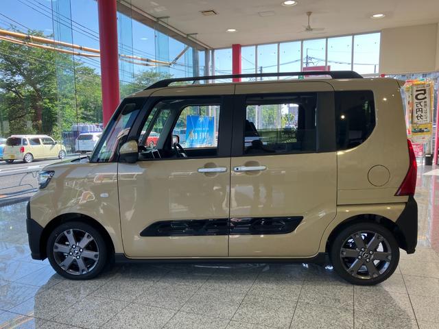 タントファンクロスターボリミテッド　届け出済み未使用車保証　新車保証・まごころ保証　１年間・走行距離無制限付き（東京都）の中古車