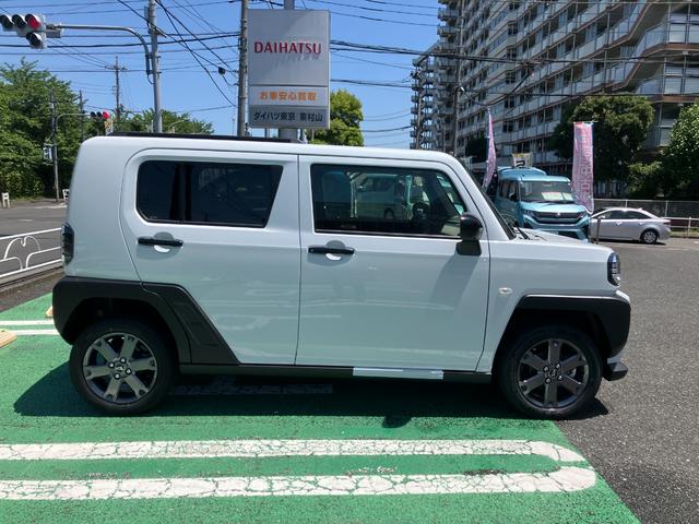 タフトＧターボ　ダーククロムベンチャー届け出済み未使用車保証　新車保証・まごころ保証　１年間・走行距離無制限付き（東京都）の中古車