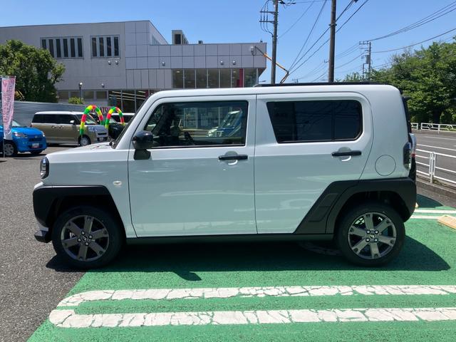 タフトＧターボ　ダーククロムベンチャー届け出済み未使用車保証　新車保証・まごころ保証　１年間・走行距離無制限付き（東京都）の中古車