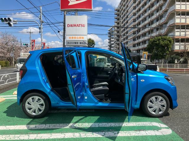 ミライースX SAIII バックカメラ付き LEDヘッドライト保証 新車保証・まごころ保証 1年間・走行距離無制限付き(東京都)の中古車