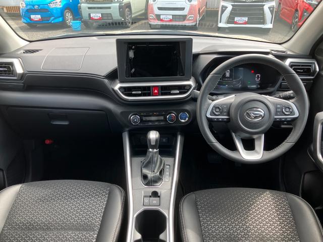 ロッキープレミアムG HEV ハイブリッド車 パノラマモニターアダプティブクルーズコントロール パノラマモニター バックフォグ シートヒーター オートライト LEDヘッドライト(東京都)の中古車