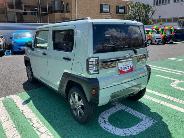 タフトGターボ ダーククロムベンチャー スカイフィールトップアダプティブクルーズコントロール・パノラマモニター・スカイフィールトップサンルーフ・LEDヘッドライト・オートライト・シートヒーター(東京都)の中古車