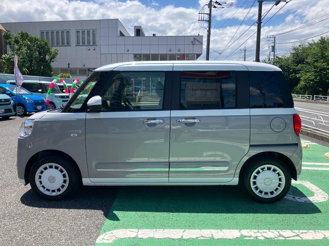 ムーヴキャンバスストライプスGターボ保証 新車保証・まごころ保証 1年間・走行距離無制限付き(東京都)の中古車