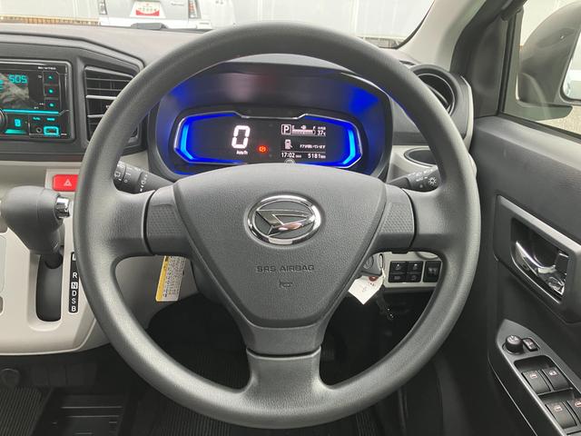 ミライースX SAIIIワイドBluetooth/USBチューナー装備保証 新車保証・まごころ保証 1年間・走行距離無制限付き・ワイドBluetooth/USBチューナー装備・LEDヘッドライト装備(東京都)の中古車