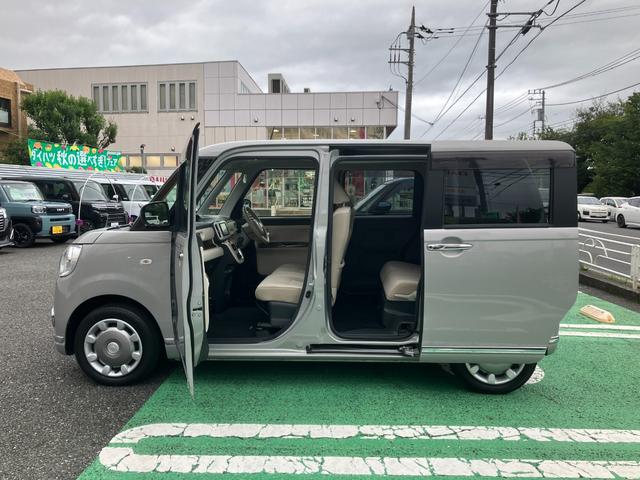 ムーヴキャンバスGメイクアップリミテッド SAIII保証 まごころ保証 1年間・走行距離無制限付き・7インチナビ・パノラマカメラ・ドライブレコーダー装備・ETC装備・LEDヘッドライト装備(東京都)の中古車