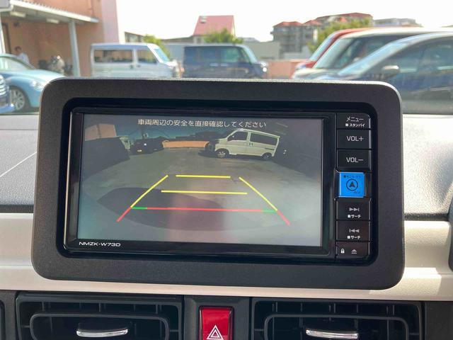 ムーヴキャンバスストライプスＧターボ　７インチナビ・前後ドラレコ・ＥＴＣ付フルＬＥＤヘッドランプ　ＬＥＤフォグランプ　運転席／助手席シートヒーター　シートバックユーティリティーフック　ホッとカップホルダー　置きラクボックス　ラゲージアンダーボックス　両側パワースライドドア（東京都）の中古車