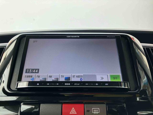 タントカスタムＸ社外７型カロッツェリアナビゲーション　社外ＥＴＣ　左側電動スライドドア　オートエアコン　キーフリーシステム　車検整備２年付き　新品タイヤ４本装着　ディスチャージャーヘッドランプ　　フォグランプ（東京都）の中古車