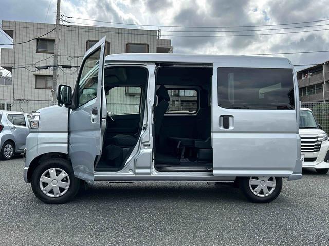 ハイゼットカーゴクルーズターボ　電動格納ドアミラー　キーフリーシステム保証　新車保証・まごころ保証　１年間・走行距離無制限付き　キーフリーシステム　プッシュスタート　前席パワーウインドウ　電動格納ドアミラー　アイドリングストップ　コーナーセンサー　オートライト（東京都）の中古車