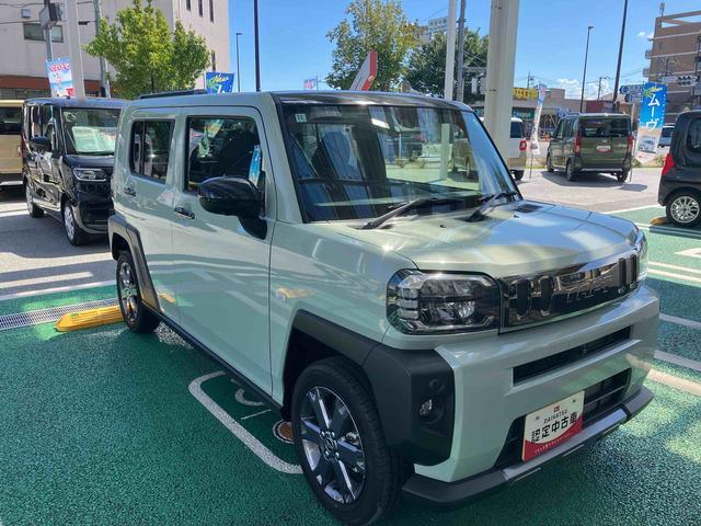 タフトＧターボ　ダーククロムベンチャー　パノラマカメラ保証　新車保証・まごころ保証　１年間・走行距離無制限付き　キーフリー　パノラマカメラ　シートヒーター（東京都）の中古車