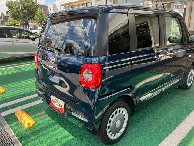 ムーヴキャンバスセオリーＧターボ　１０インチナビ　パノラマカメラ保証　新車保証・まごころ保証　１年間・走行距離無制限付き　１０インチナビ　パノラマカメラ　シートヒーター（東京都）の中古車