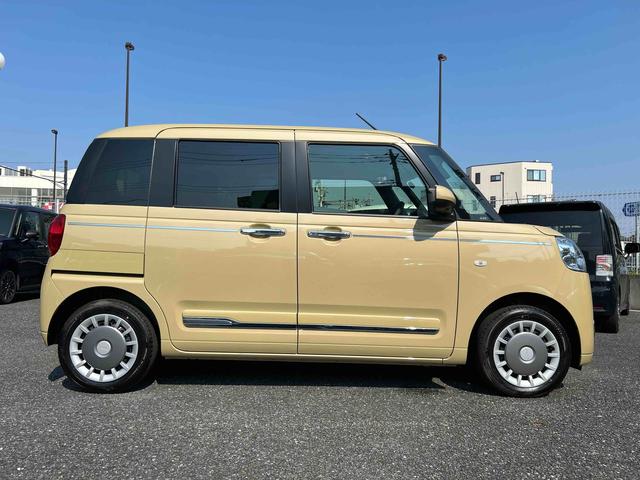 ムーヴキャンバスセオリーＧ　パノラマカメラ付き保証　新車保証・まごころ保証　１年間・走行距離無制限付き　電動スライドドア　キーフリー　パノラマカメラ　シートヒーター　前後コーナーセンサー　衝突軽減ブレーキシステム（東京都）の中古車