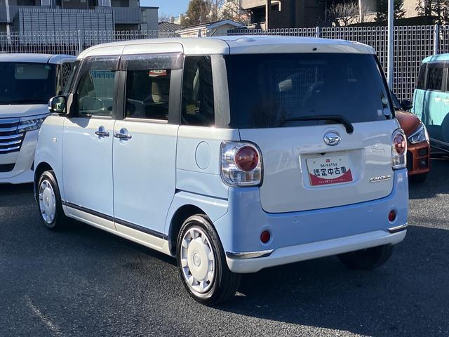 ムーヴキャンバスGメイクアップ SAII 純正ナビ バックカメラ保証 まごころ保証 1年間・走行距離無制限付き 純正7インチナビ バックカメラ 両側電動スライドドア LEDフォグランプ LEDヘッドランプ オートエアコン キーフリーシステム オート格納ドアミラー(東京都)の中古車