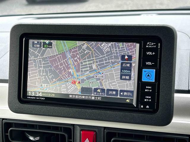 ムーヴキャンバスストライプスＧ　純正７インチナビ　パノラマモニター保証　新車保証・まごころ保証　１年間・走行距離無制限付き　純正７インチナビ　パノラマモニター　コーナーセンサー　アイドリンストップ　両側電動スライドドア　前席シートヒーター　ホッとカップホルダー（東京都）の中古車