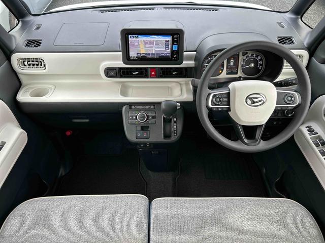 ムーヴキャンバスストライプスＧターボ　純正７インチナビ　パノラマモニター保証　新車保証・まごころ保証　１年間・走行距離無制限付き　純正７インチナビ　パノラマモニター　キーフリーシステム　アダプティブクルーズコントロール　両側電動スライドドア　前席シートヒーター（東京都）の中古車