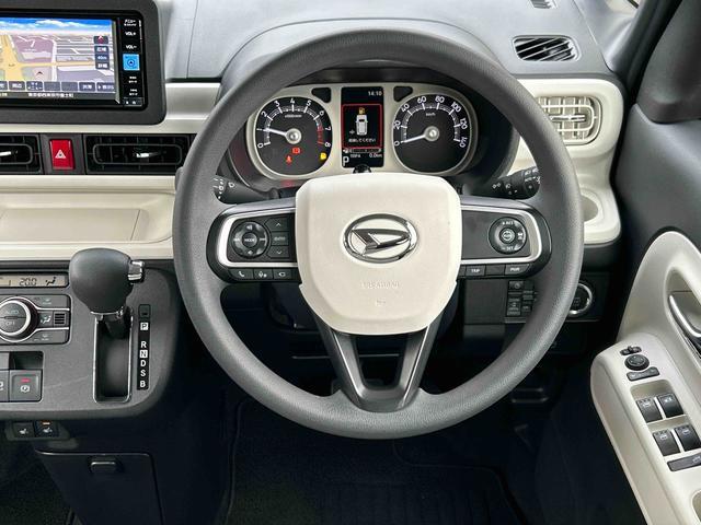 ムーヴキャンバスストライプスＧターボ　純正７インチナビ　パノラマモニター保証　新車保証・まごころ保証　１年間・走行距離無制限付き　純正７インチナビ　パノラマモニター　キーフリーシステム　アダプティブクルーズコントロール　両側電動スライドドア　前席シートヒーター（東京都）の中古車