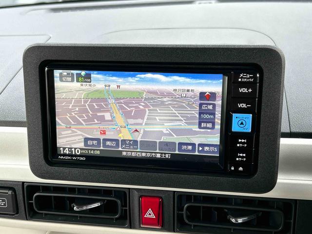 ムーヴキャンバスストライプスＧターボ　純正７インチナビ　パノラマモニター保証　新車保証・まごころ保証　１年間・走行距離無制限付き　純正７インチナビ　パノラマモニター　キーフリーシステム　アダプティブクルーズコントロール　両側電動スライドドア　前席シートヒーター（東京都）の中古車