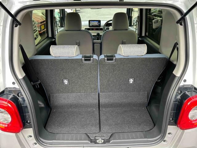 ムーヴキャンバスストライプスＧターボ　純正７インチナビ　パノラマモニター保証　新車保証・まごころ保証　１年間・走行距離無制限付き　純正７インチナビ　パノラマモニター　キーフリーシステム　アダプティブクルーズコントロール　両側電動スライドドア　前席シートヒーター（東京都）の中古車