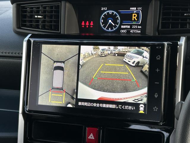 トールカスタムＧ　ターボ　ディスプレイオーディオ　パノラマモニター保証　新車保証・まごころ保証　１年間・走行距離無制限付き　スマホ連携９インチディスプレイオーディオ　キーフリーシステム　ＬＥＤヘッドランプ　ＬＥＤフォグランプ　両側電動スライドドア　パノラマモニター（東京都）の中古車