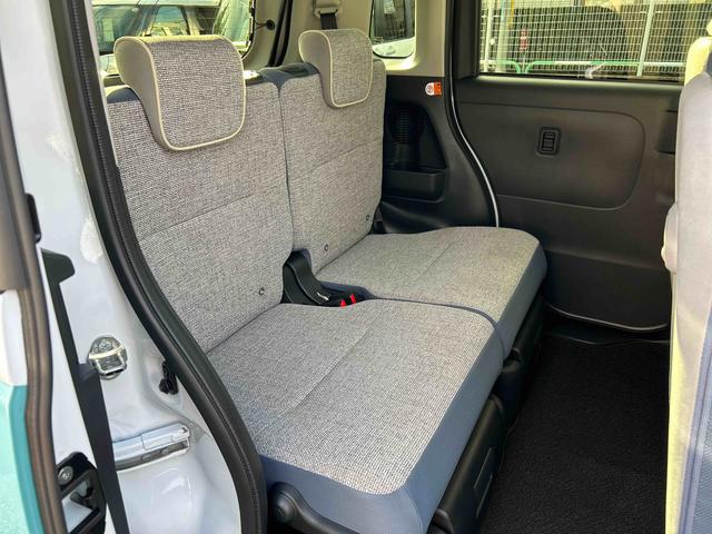 ムーヴキャンバスストライプスＧ　純正７インチナビ　パノラマモニター・ドラレコ保証　新車保証・まごころ保証　１年間・走行距離無制限付き　純正７インチナビ　ドライブレコーダー　パノラマモニター　両側電動スライドドア　電動パーキングブレーキ　キーフリーシステム　前席シートヒーター（東京都）の中古車