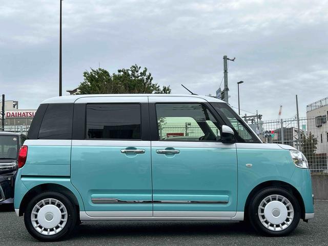 ムーヴキャンバスストライプスＧターボ保証　新車保証・まごころ保証　１年間・走行距離無制限付き（東京都）の中古車