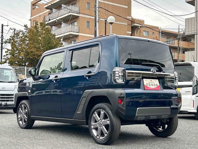 タフトＧターボ　ダーククロムベンチャー保証　新車保証・まごころ保証　１年間・走行距離無制限付き（東京都）の中古車