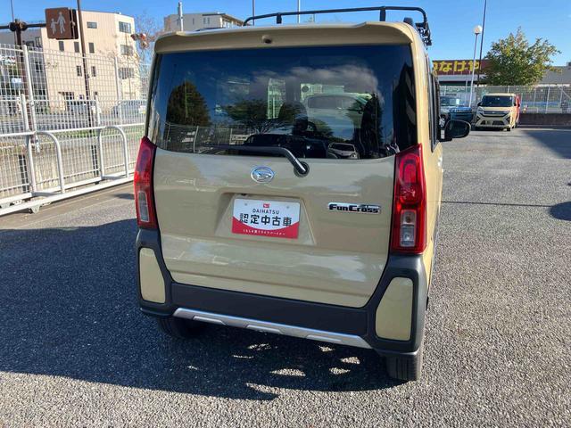 タントファンクロスターボ　純正ナビ　ＥＴＣ　ドライブレコーダー保証　新車保証・まごころ保証　１年間・走行距離無制限付き　純正１０インチナビ　ＥＴＣ車載器　ドライブレコーダー　パノラマモニター　キーフリーシステム　ＬＥＤヘッドランプ　前席シートヒーター（東京都）の中古車