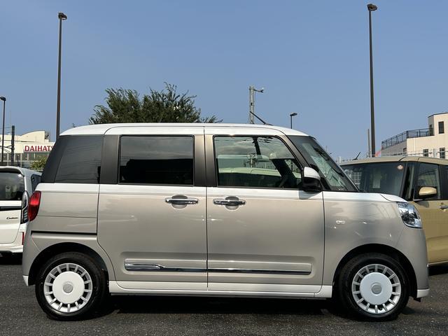 ムーヴキャンバスストライプスＧ　９インチディスプレイオーディオ装備保証　新車保証・まごころ保証　１年間・走行距離無制限付き・９インチディスプレイオーディオ装備・ＬＥＤヘッドライト装備・スマートアシスト装備（東京都）の中古車