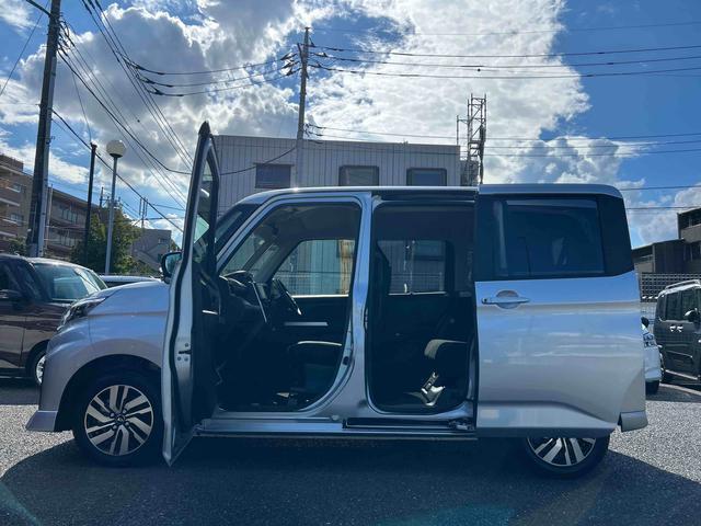 トールカスタムＧ　９インチディスプレイオーディオ　パノラマモニター保証　新車保証・まごころ保証　１年間・走行距離無制限付き・９インチディスプレイオーディオ装備・パノラマカメラ装備・ＬＥＤヘッドライト装備（東京都）の中古車