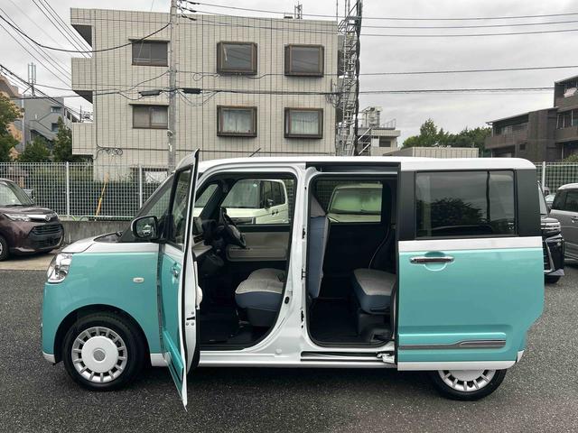 ムーヴキャンバスストライプスG 9インチディスプレイオーディオ装備保証 新車保証・まごころ保証 1年間・走行距離無制限付き・9インチディスプレイオーディオ装備・バックカメラ・LEDヘッドライト装備(東京都)の中古車