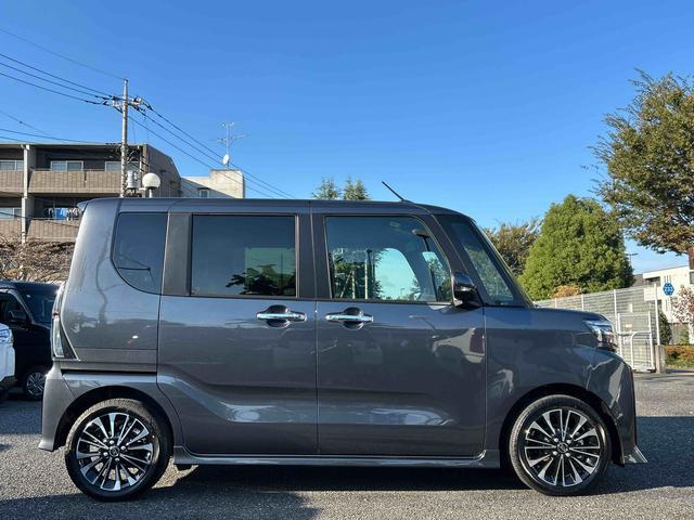 タントカスタムＲＳ　７インチナビ装備保証　新車保証・まごころ保証　１年間・走行距離無制限付き・７インチナビ・パノラマカメラ・ドラレコ装備・ＬＥＤヘッドライト装備・シートヒーター装備（東京都）の中古車
