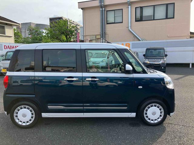 ムーヴキャンバスストライプスＧターボ保証　新車保証・まごころ保証　１年間・走行距離無制限付き（東京都）の中古車