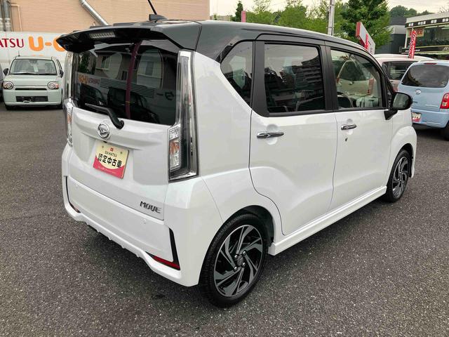 ムーヴカスタム　ＲＳ　ハイパーリミテッドＳＡIII保証　新車保証・まごころ保証　１年間・走行距離無制限付き（東京都）の中古車
