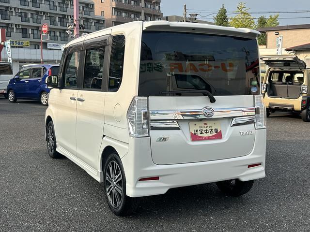 タントカスタムＲＳ　スマートセレクションＳＡ　雹害車　ナビ保証　新車保証・まごころ保証　１年間・走行距離無制限付き（東京都）の中古車