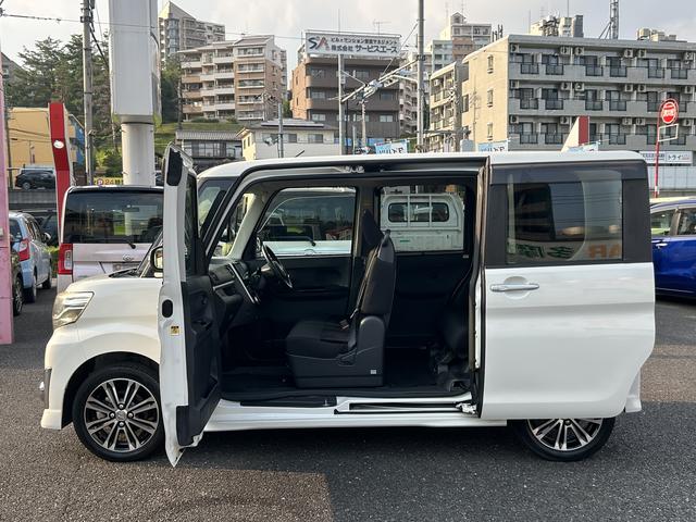 タントカスタムＲＳ　スマートセレクションＳＡ　雹害車　ナビ保証　新車保証・まごころ保証　１年間・走行距離無制限付き（東京都）の中古車