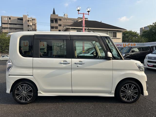 タントカスタムＲＳ　スマートセレクションＳＡ　雹害車　ナビ保証　新車保証・まごころ保証　１年間・走行距離無制限付き（東京都）の中古車