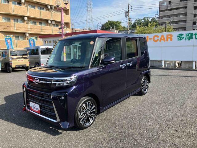 タントカスタムＲＳ　　ナビ・バックカメラ・ＥＴＣ・ドラレコ保証　新車保証・まごころ保証　１年間・走行距離無制限付き（東京都）の中古車