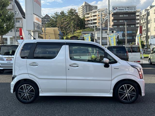 ワゴンＲスティングレーハイブリッドＴ　　雹害車　ナビ・バックカメラ・ＥＴＣ保証　まごころ保証　１年間・走行距離無制限付き（東京都）の中古車