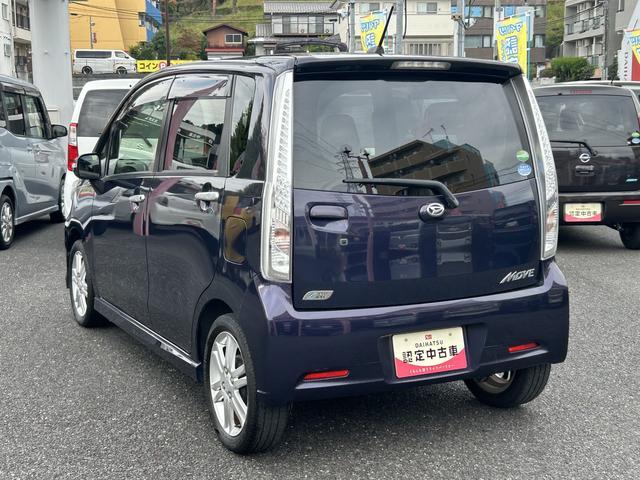 ムーヴカスタム　ＲＳスマートセレクションＳＡ　　ナビ・バックカメラ保証　まごころ保証　１年間・走行距離無制限付き（東京都）の中古車