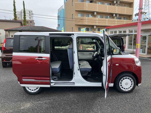 ムーヴキャンバスストライプスＧターボ保証　新車保証・まごころ保証　１年間・走行距離無制限付き（東京都）の中古車