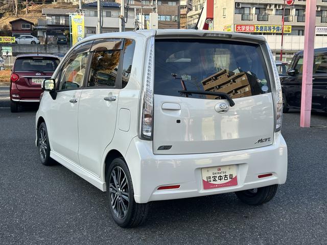 ムーヴカスタム　Ｘ　ＶＳスマートセレクションＳＡ　社外ナビ保証　まごころ保証　１年間・走行距離無制限付き（東京都）の中古車