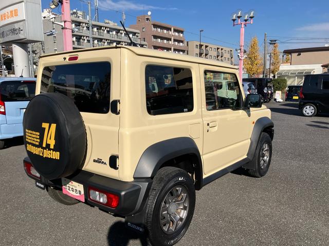 ジムニーシエラＪＣ　　ナビ・ドラレコ　東京都内隣接県でご来店出来るお客様保証　新車保証・まごころ保証　１年間・走行距離無制限付き（東京都）の中古車