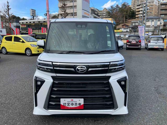 タントカスタムＲＳ　届け出済み未使用車保証　新車保証・まごころ保証　１年間・走行距離無制限付き（東京都）の中古車