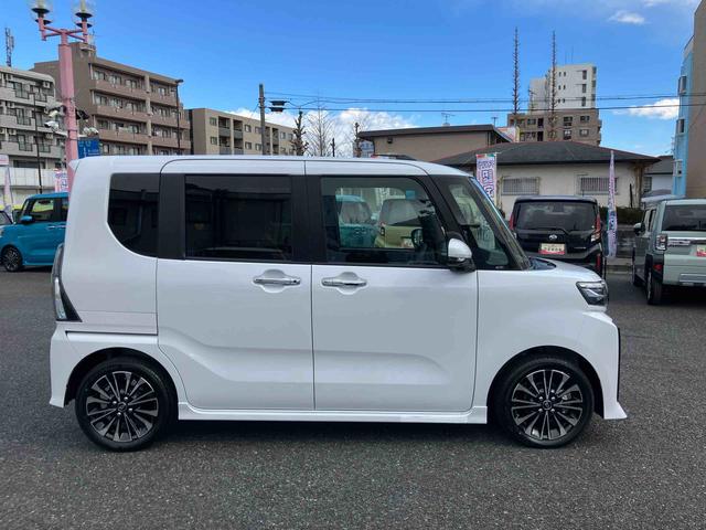 タントカスタムＲＳ　届け出済み未使用車保証　新車保証・まごころ保証　１年間・走行距離無制限付き（東京都）の中古車