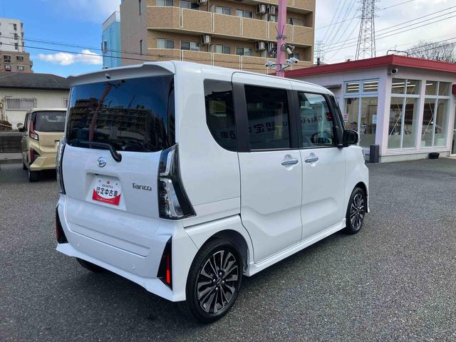 タントカスタムＲＳ　届け出済み未使用車保証　新車保証・まごころ保証　１年間・走行距離無制限付き（東京都）の中古車