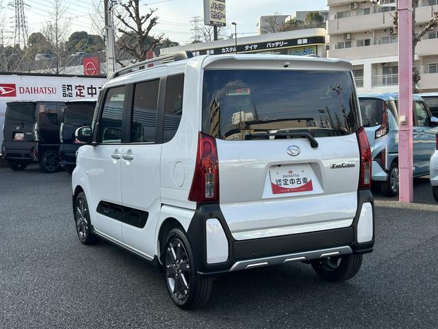 タントファンクロスターボ　　室内灯油臭いです保証　新車保証・まごころ保証　１年間・走行距離無制限付き（東京都）の中古車