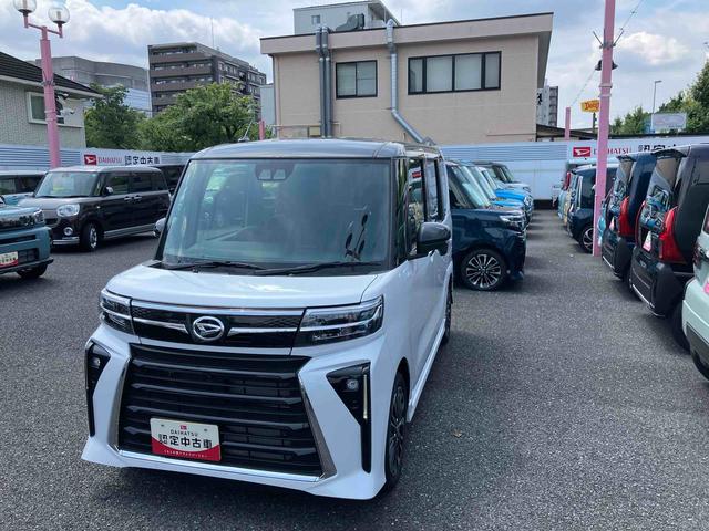 タントカスタムRSリミテッド 届け出済み未使用車保証 新車保証・まごころ保証 1年間・走行距離無制限付き・アダプティブクルーズコントロール付き・LEDヘッドライト装備・両ドア電動スライドドア(東京都)の中古車