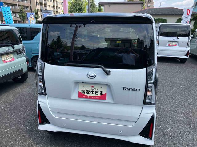 タントカスタムRSリミテッド 届け出済み未使用車保証 新車保証・まごころ保証 1年間・走行距離無制限付き・アダプティブクルーズコントロール付き・LEDヘッドライト装備・両ドア電動スライドドア(東京都)の中古車