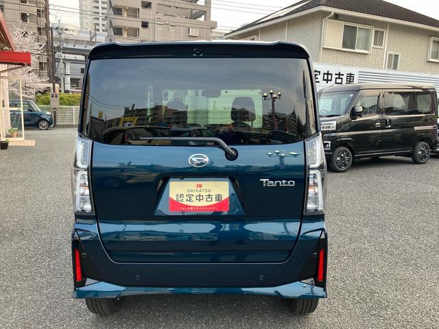 タントカスタムRS保証 新車保証・まごころ保証 1年間・走行距離無制限付き(東京都)の中古車